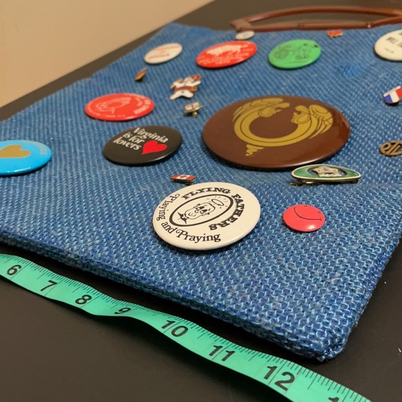 Vintage Pin Lovers Dream Handmade Purse - Picture 15 of 17